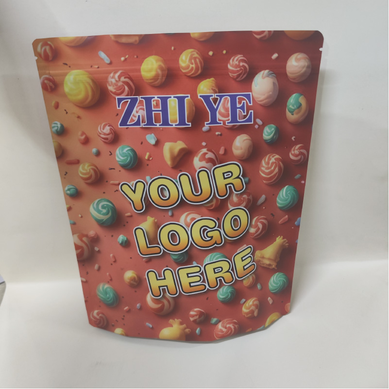 High quality digital printing bag resealable packaging pouch bag logo stand up pouch for food mask vape